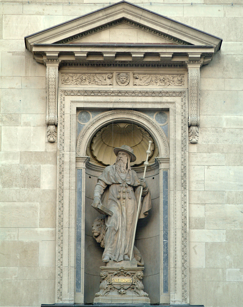 Szent István Bazilika homlokzat Fotó Mönich László 2003.